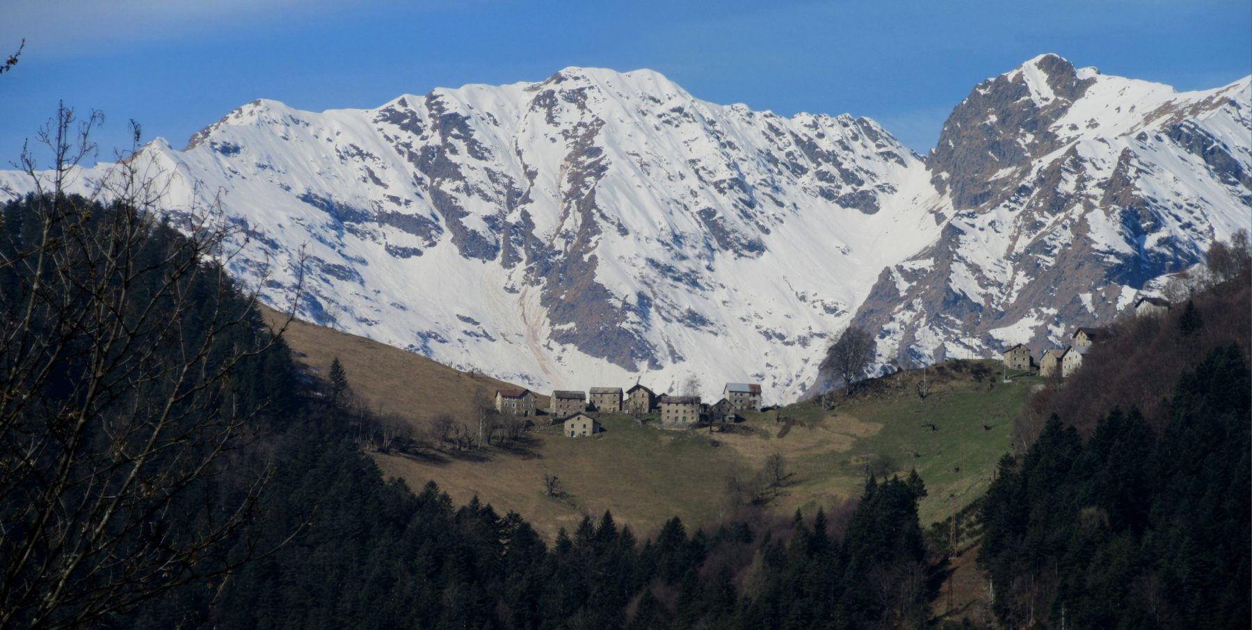 Vista su La Res di Belvedere
