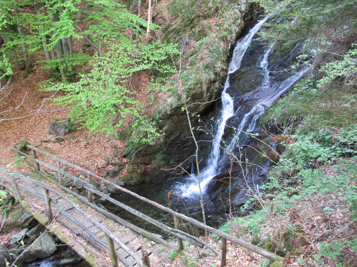 Il ponticello appena oltre l'Alpe Cresta verso Petit Perloz