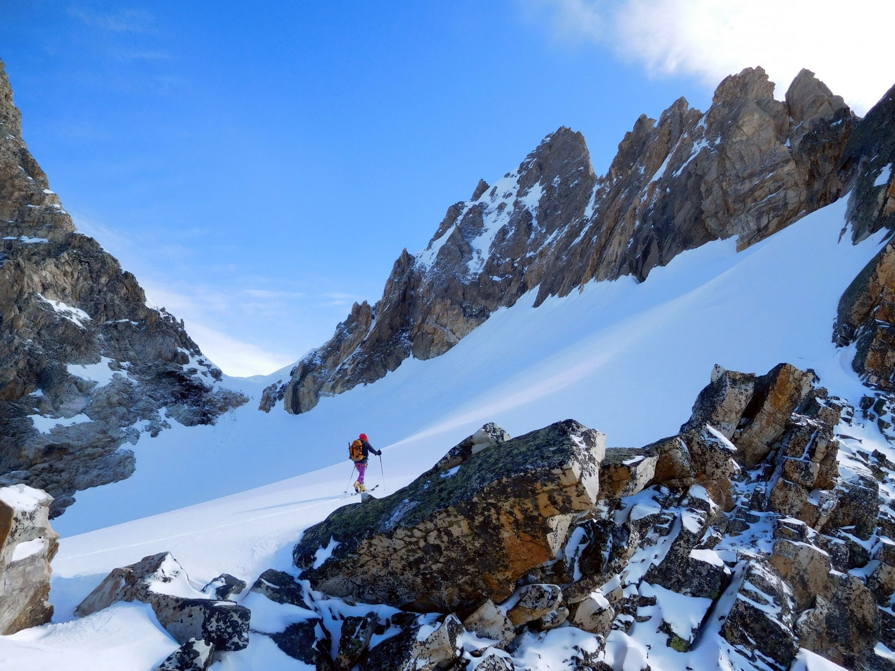 parte alta e col de la Gliere 