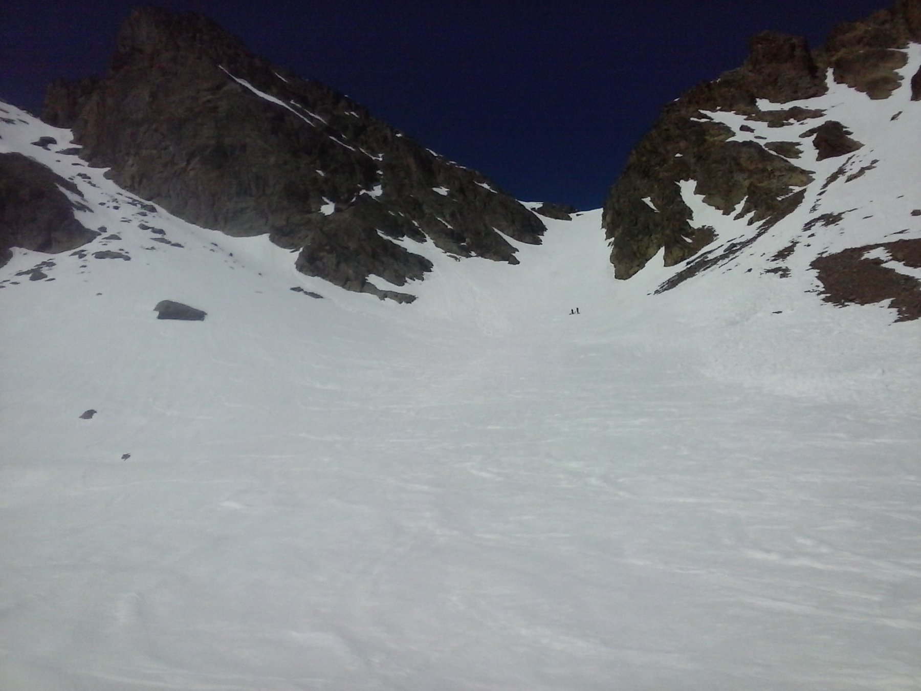 Colle di Vens e a sx  in basso il roccione mio punto di arrivo