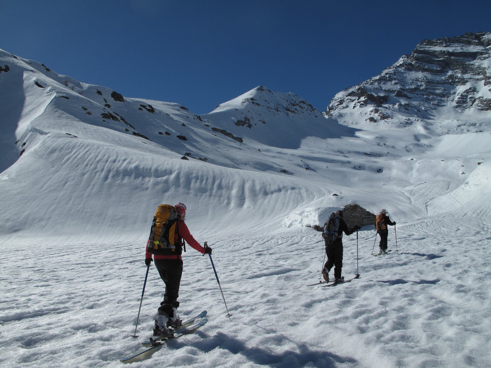 Attraversamento del lago