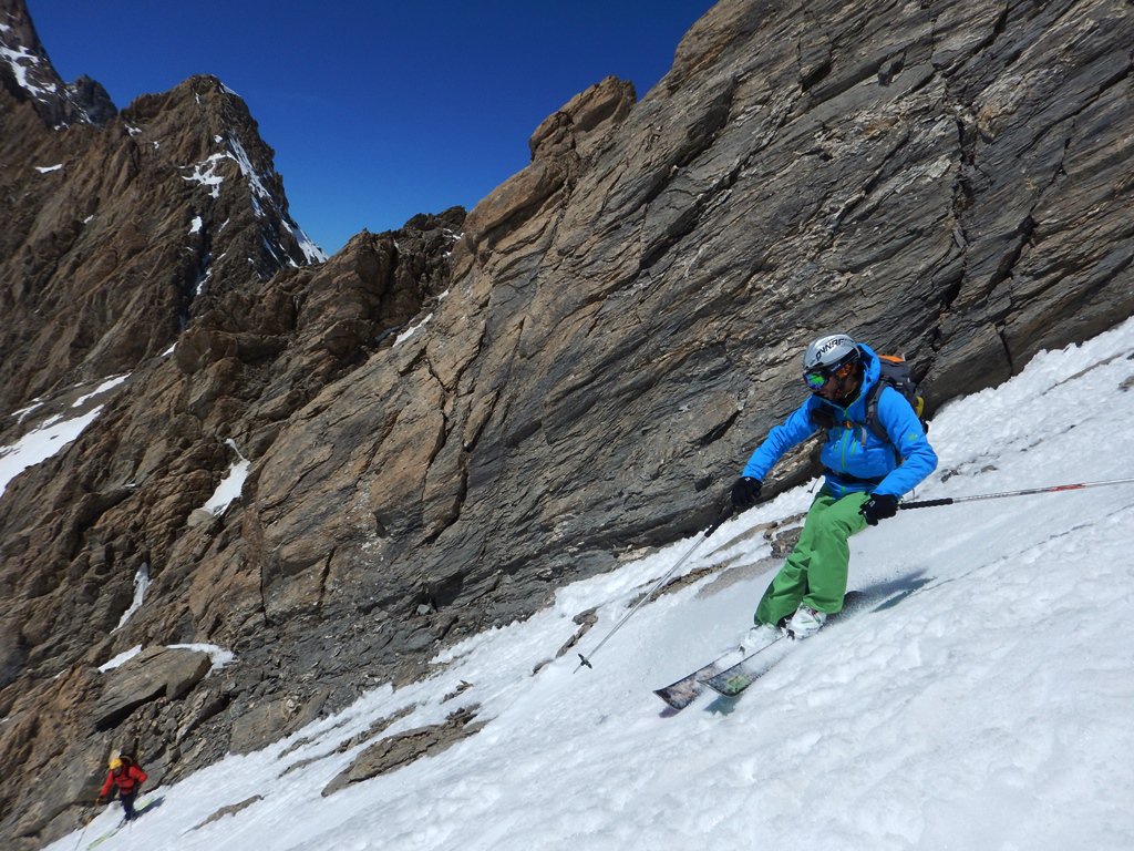 Nel canale sud della Téte de l'Homme