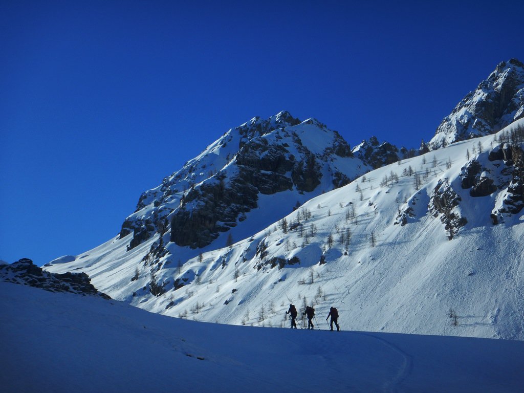 Verso la Comba Emanuel