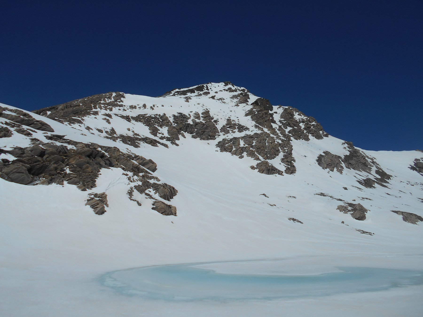 Foto itinerario nei pressi del Bivacco Boerio