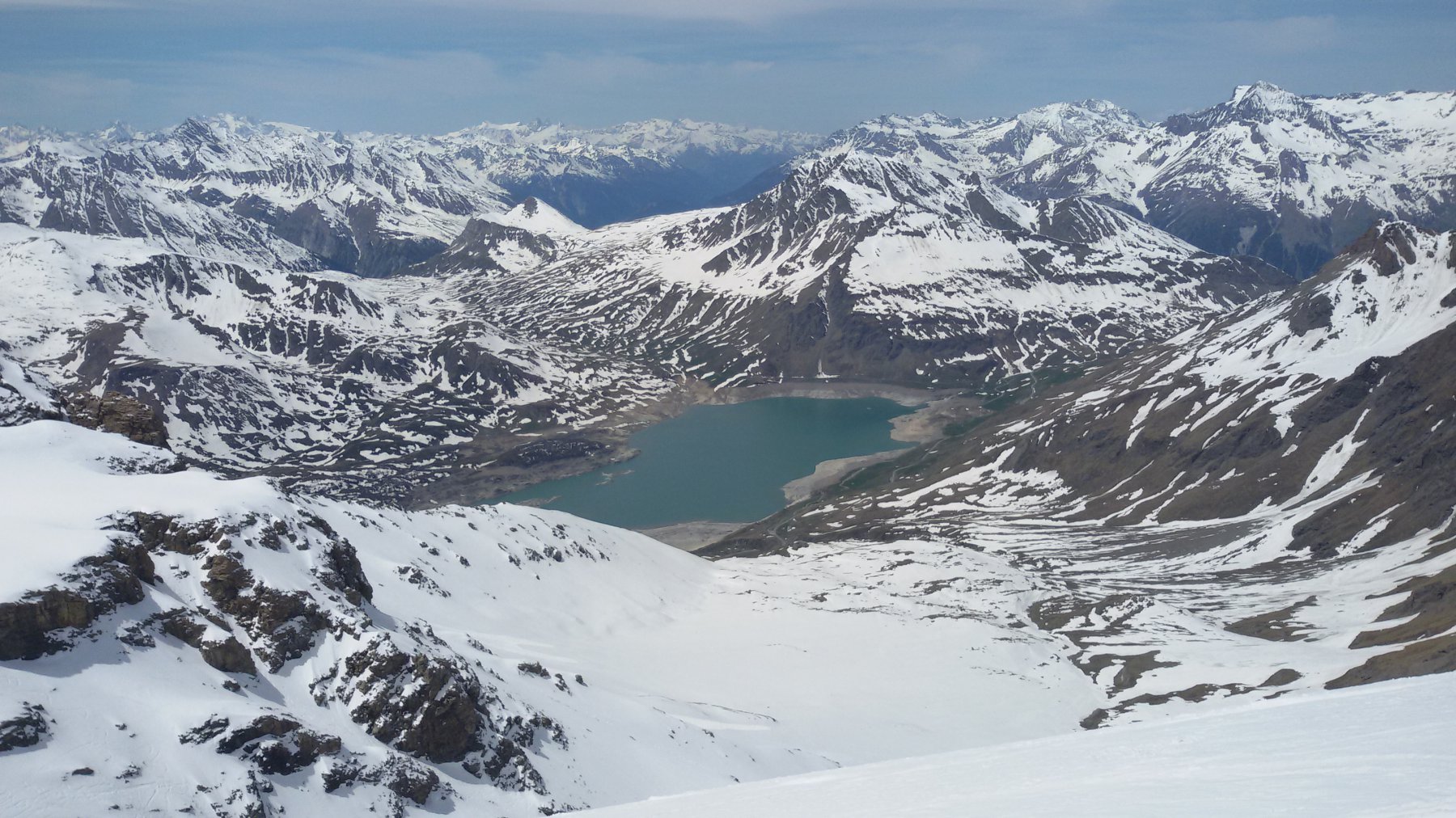 panorama e discesa fino alla macchina