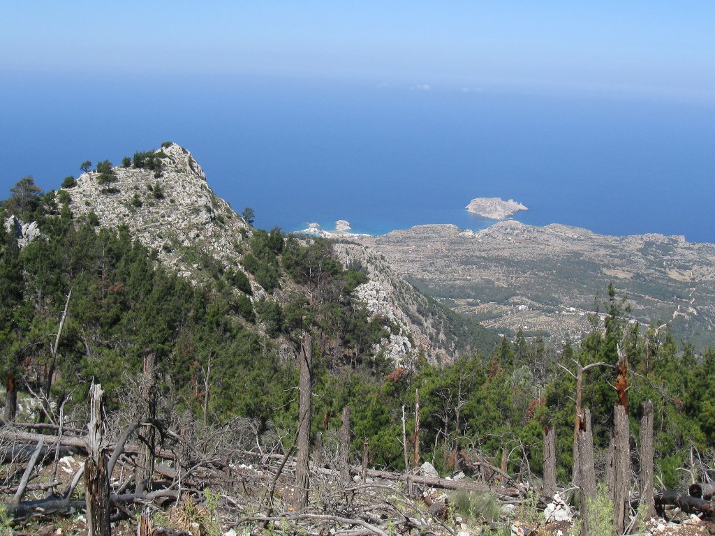 laggiù Lefkos e le sue belle spiagge