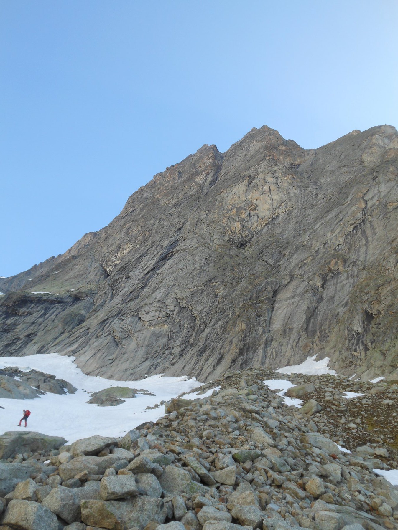 La parete al mattino