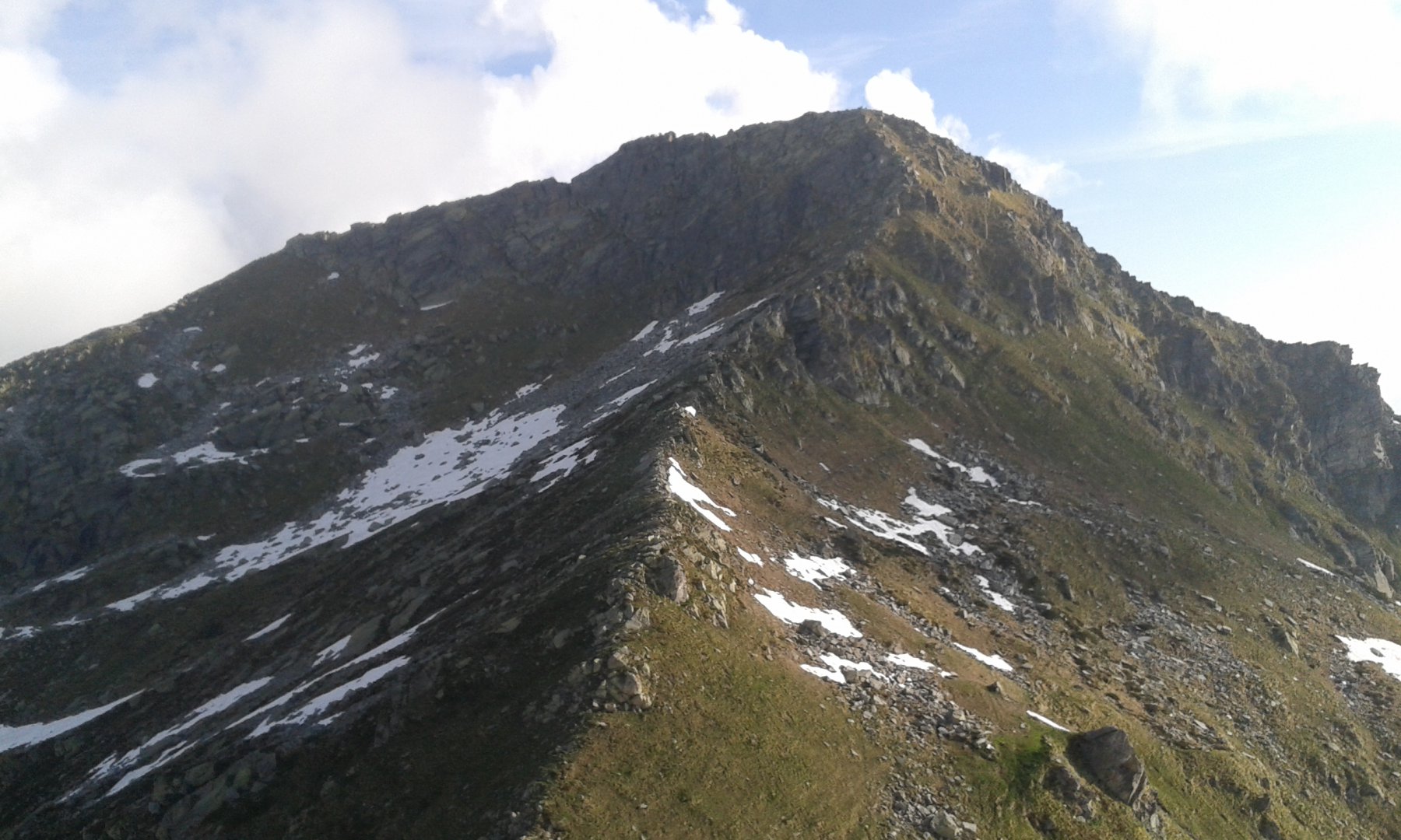Cimone della Gronda - Le creste percorse