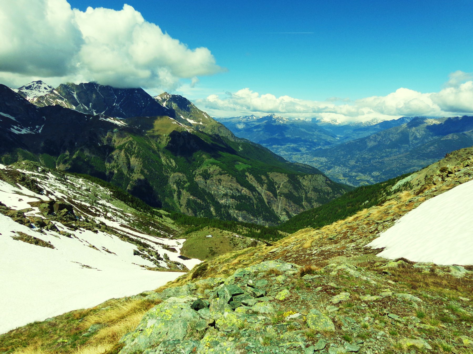Panorama verso Val Clavalitè