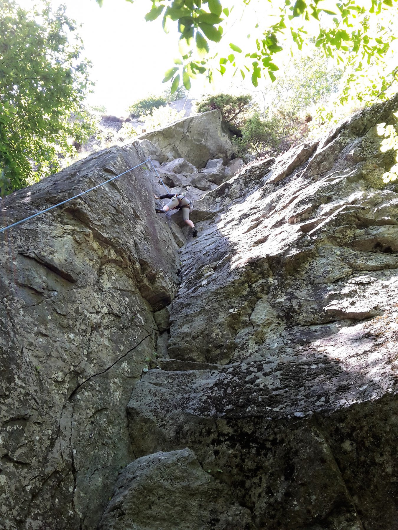 Quarzite a-mica, diedro tecnico