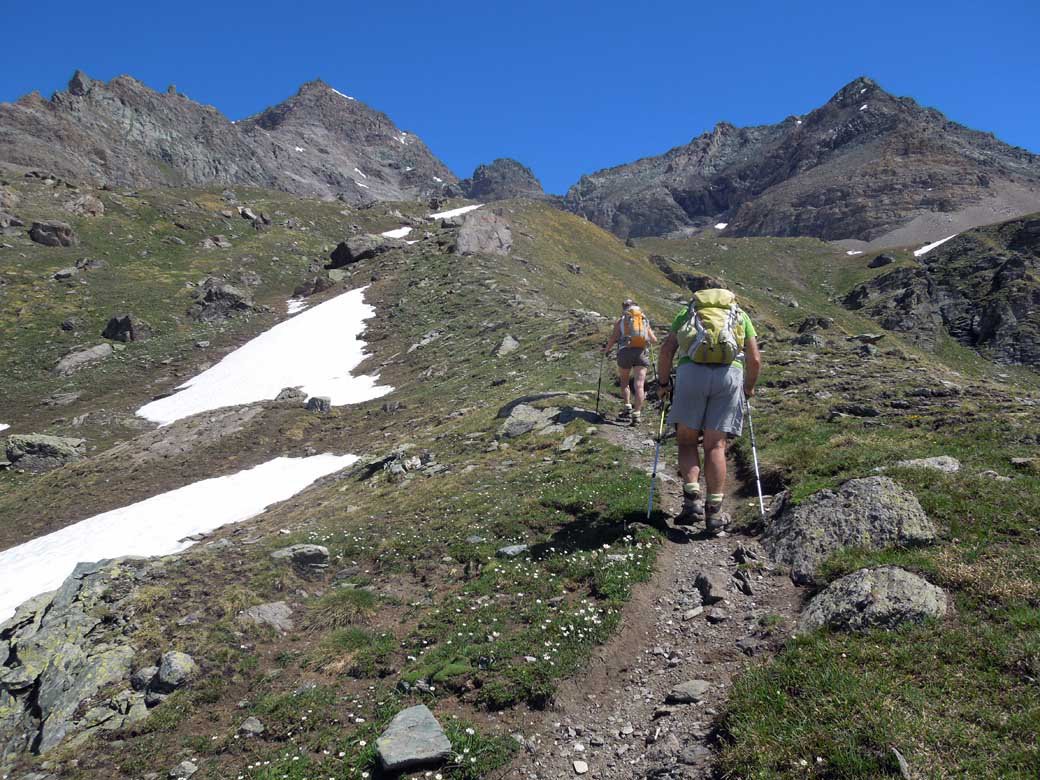 sentiero sulla dorsale