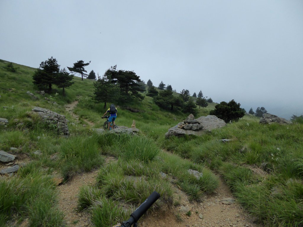 Discesa da Colle Gandolfi