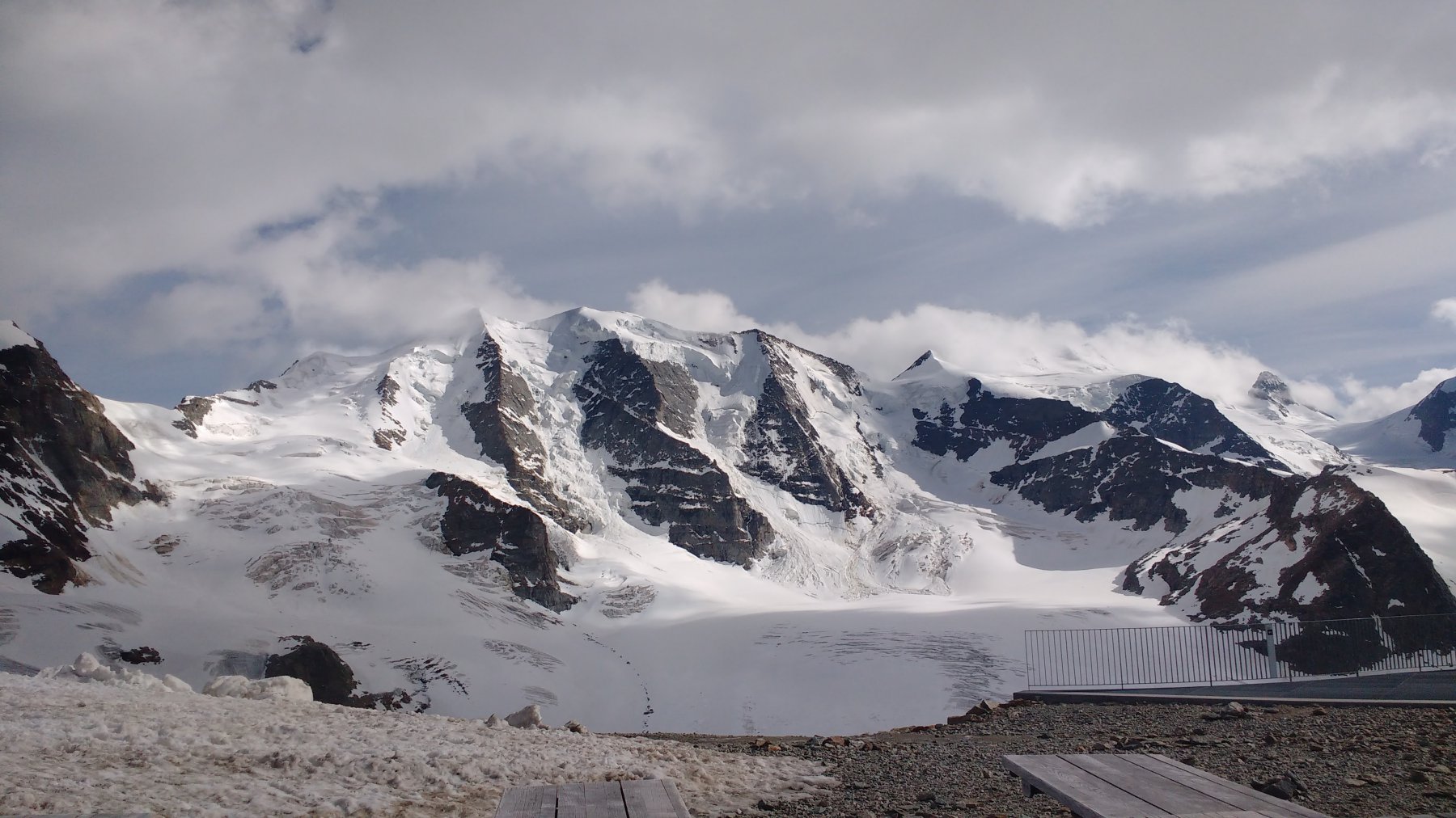 I Piz Palu dalla Chamanna Diavolezza