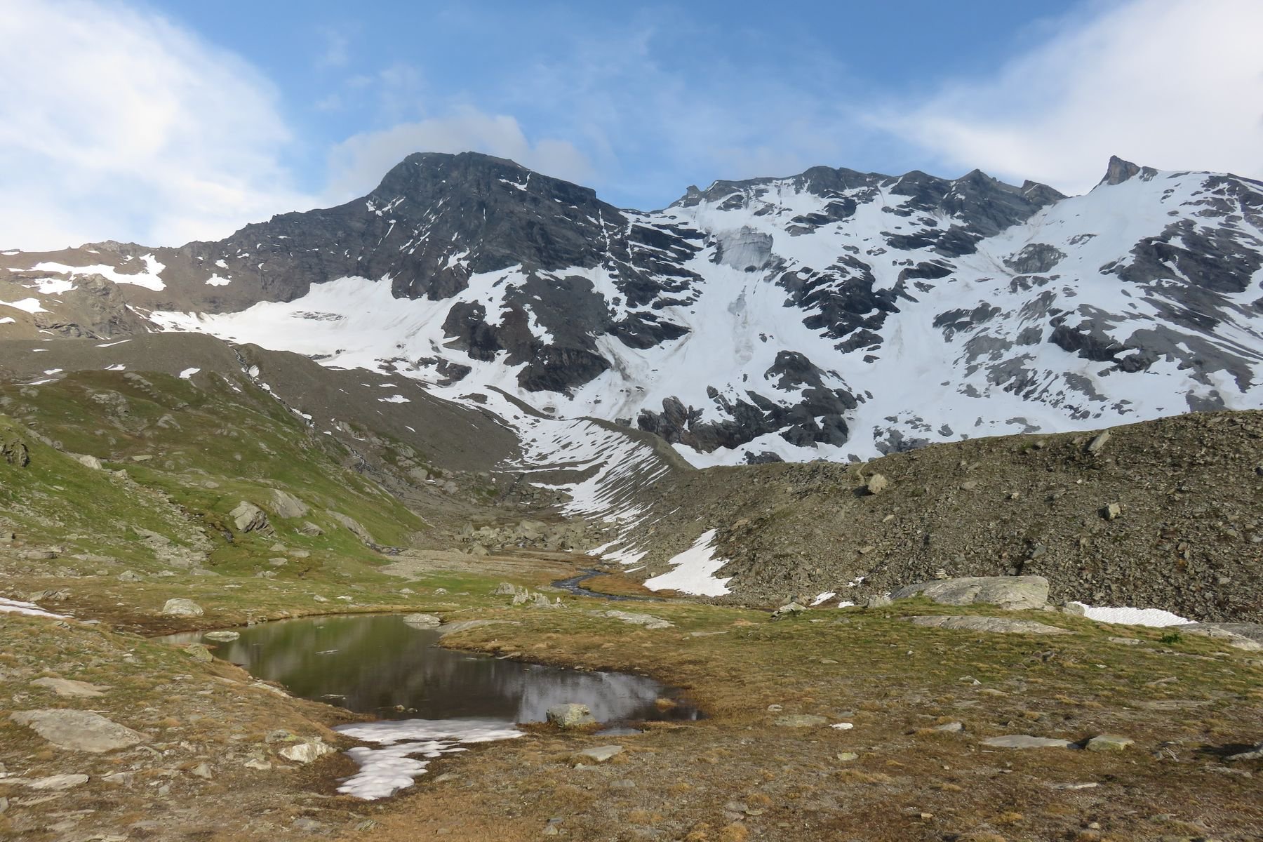 salendo la sera prima al bivacco