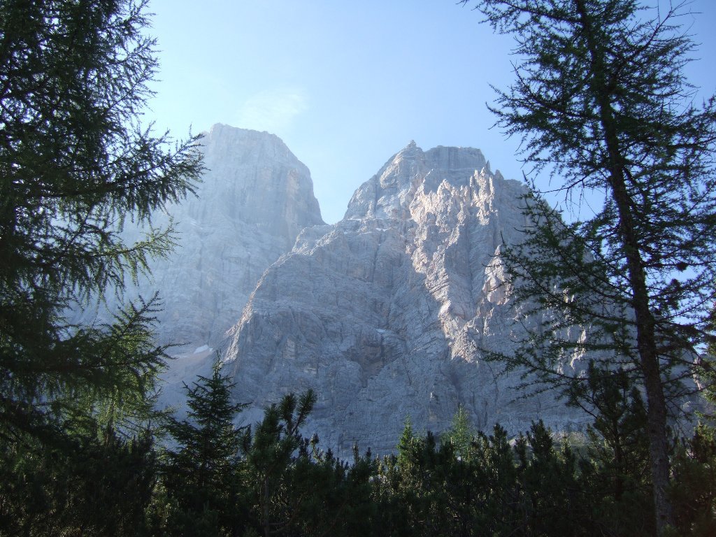 Il Pelmo alla partenza