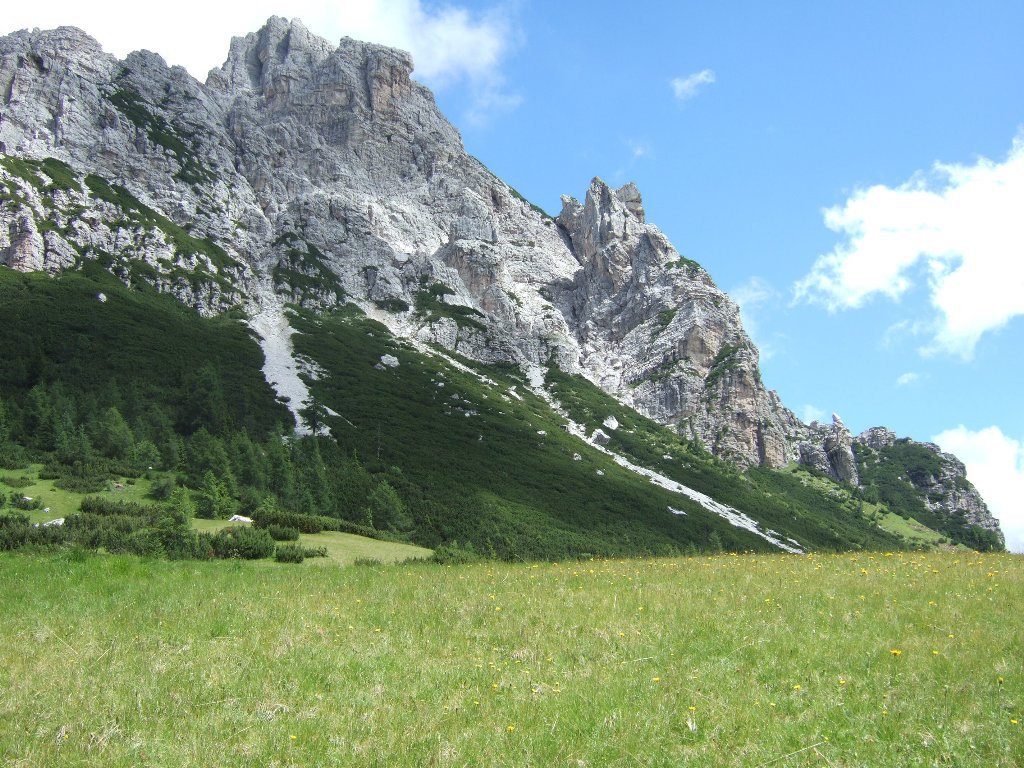 Pra della vedova e cima Pramper