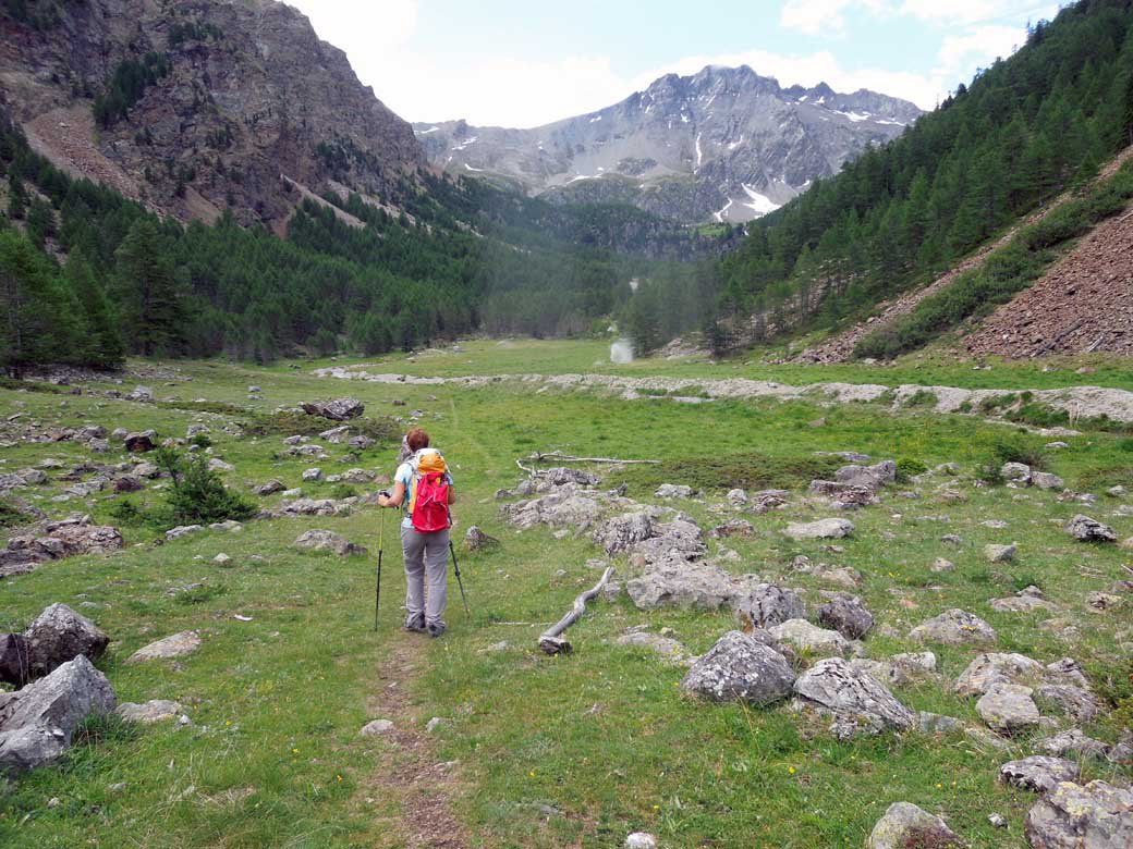 ampio pianoro e in fondo il faroma
