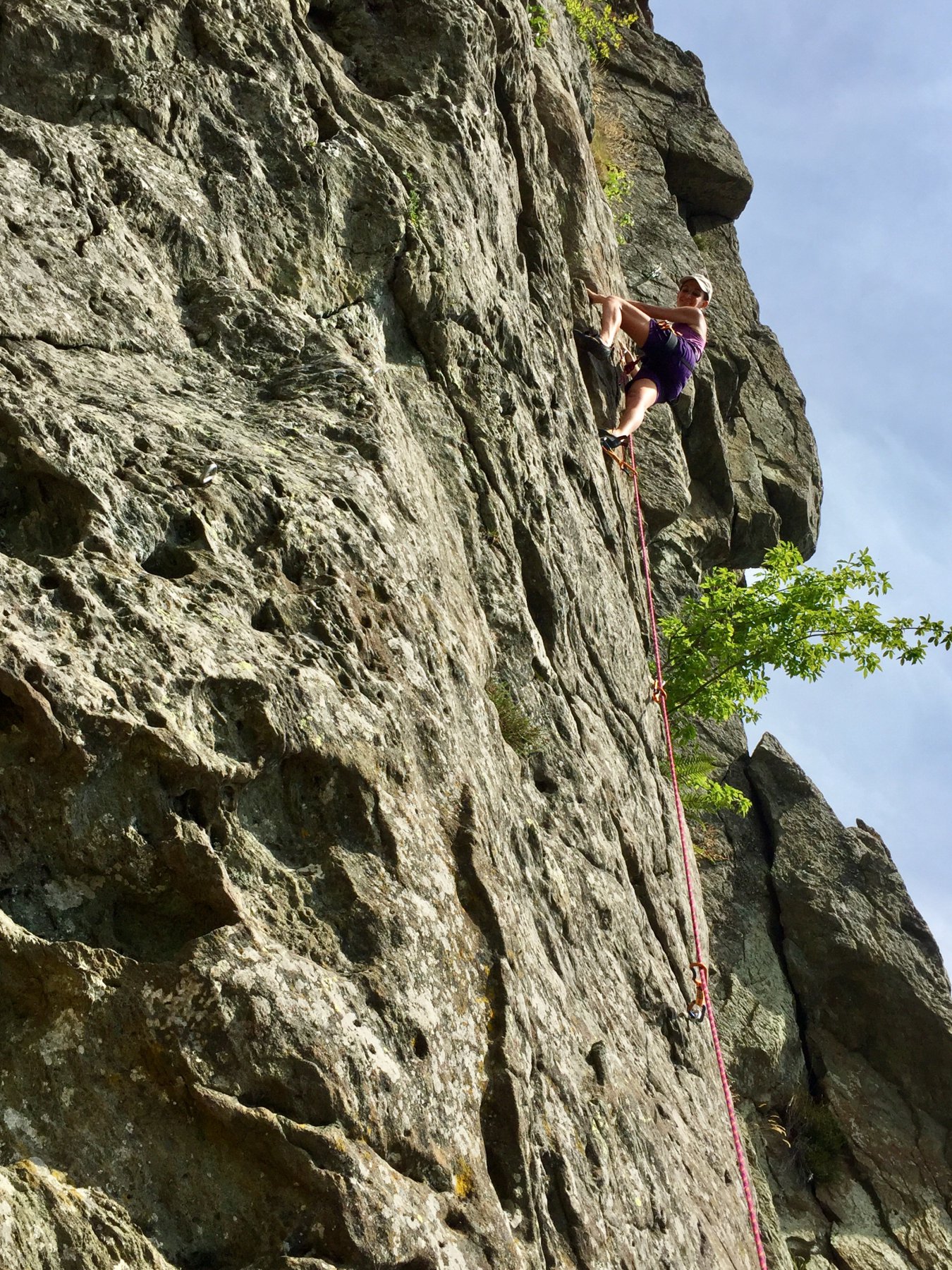 E poi c'è il giorno che la corda dall'alto non c'è