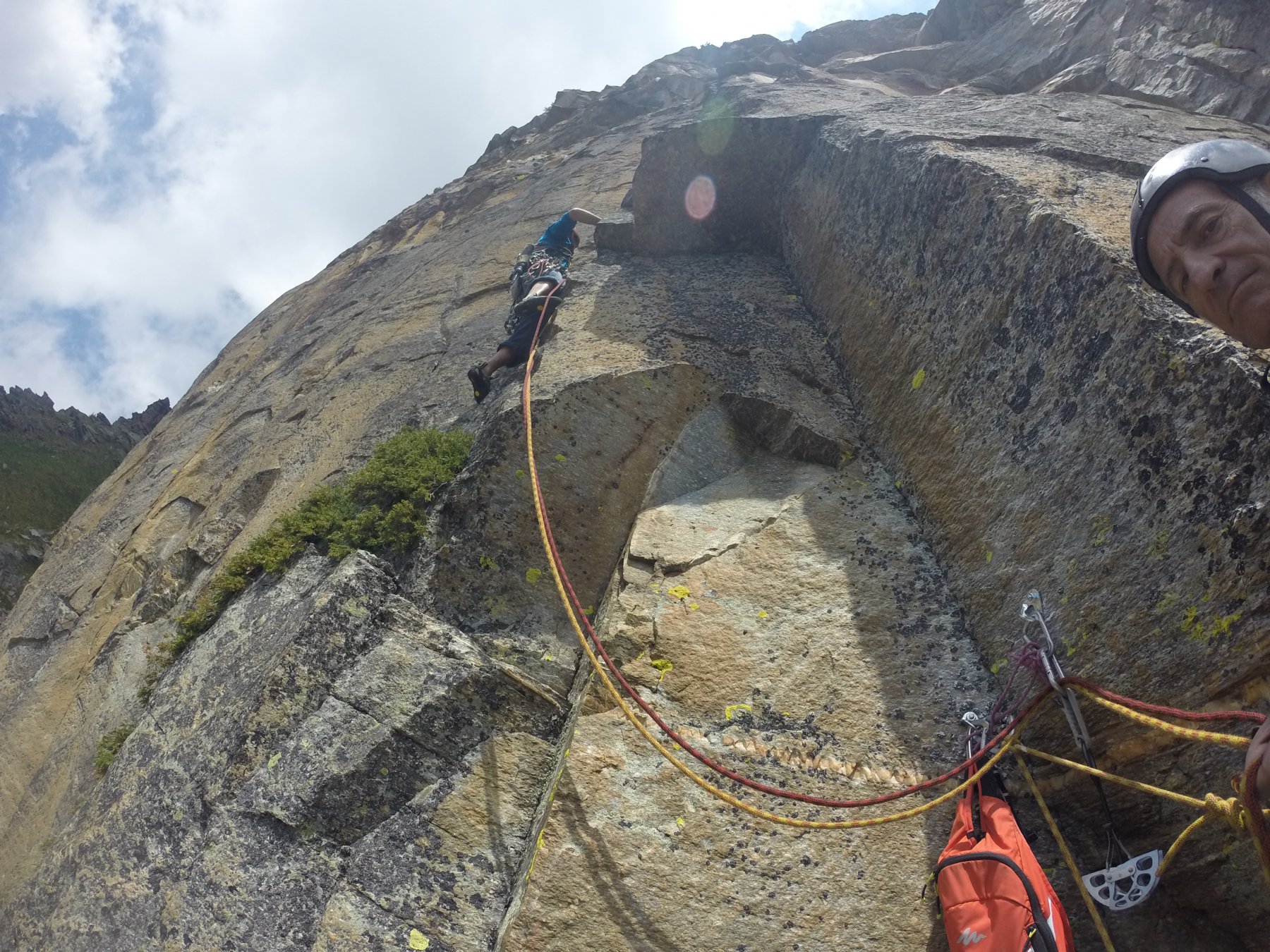 secondo Tiro ingresso nel diedro