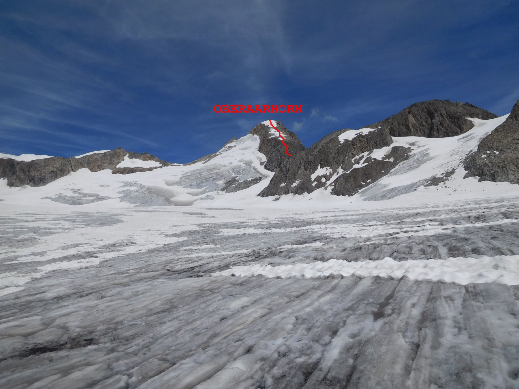 l'ampia spalla finale sopra il rifugio