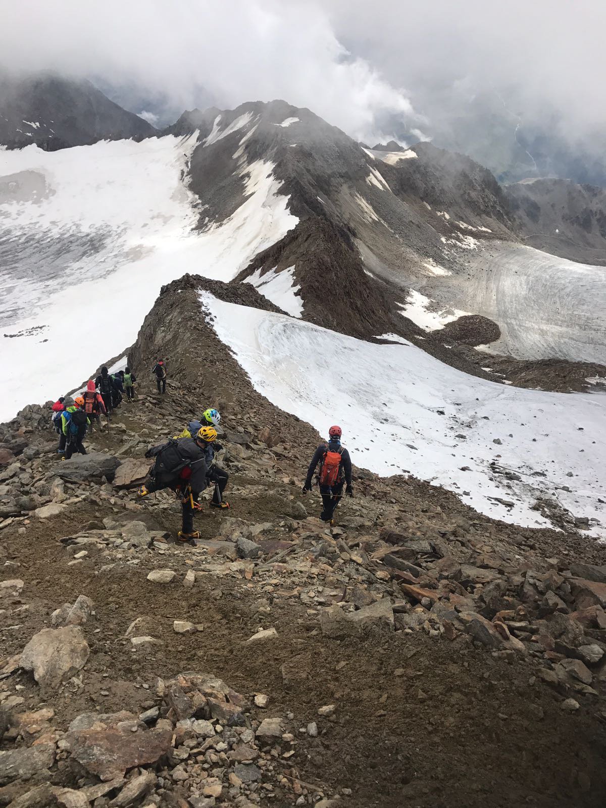 Ultimo tratto prima del ghiacciaio finale 