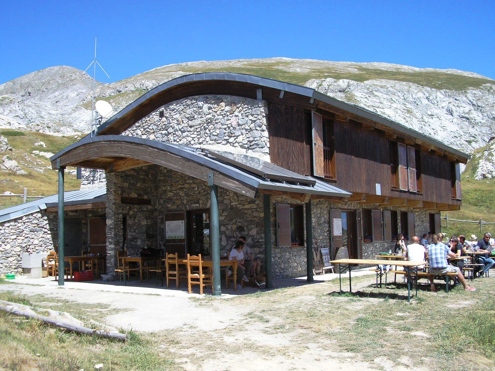 Il rifugio don Barbera