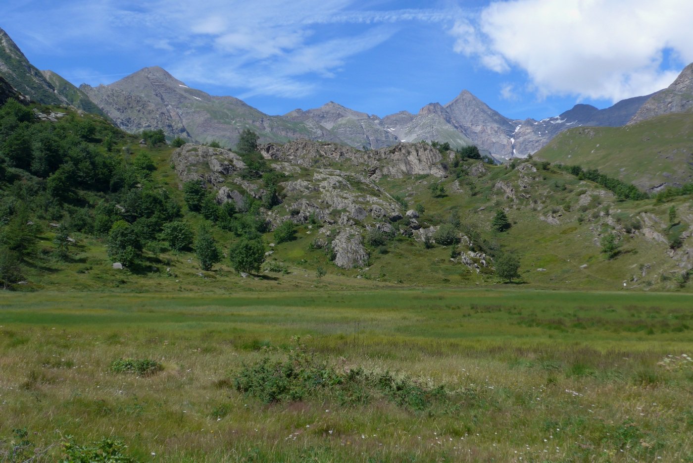 La conca del lago Falin