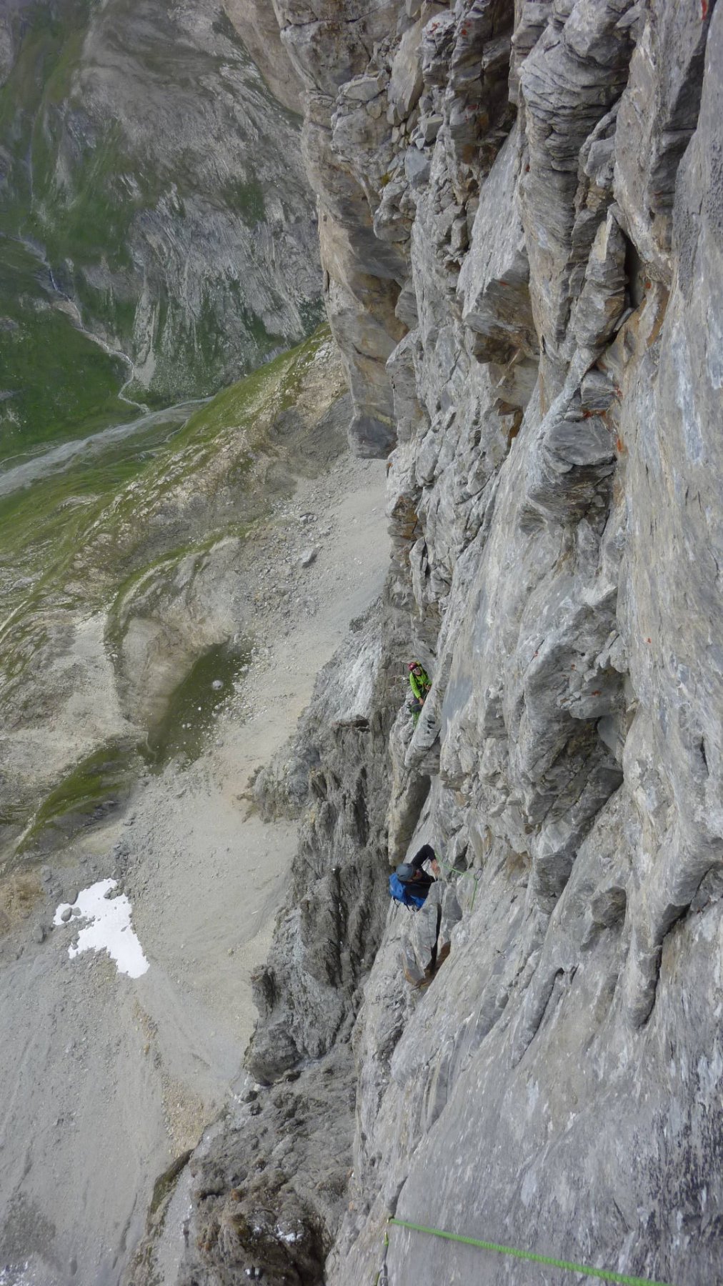 Traverso di uscita piuttosto esposto...