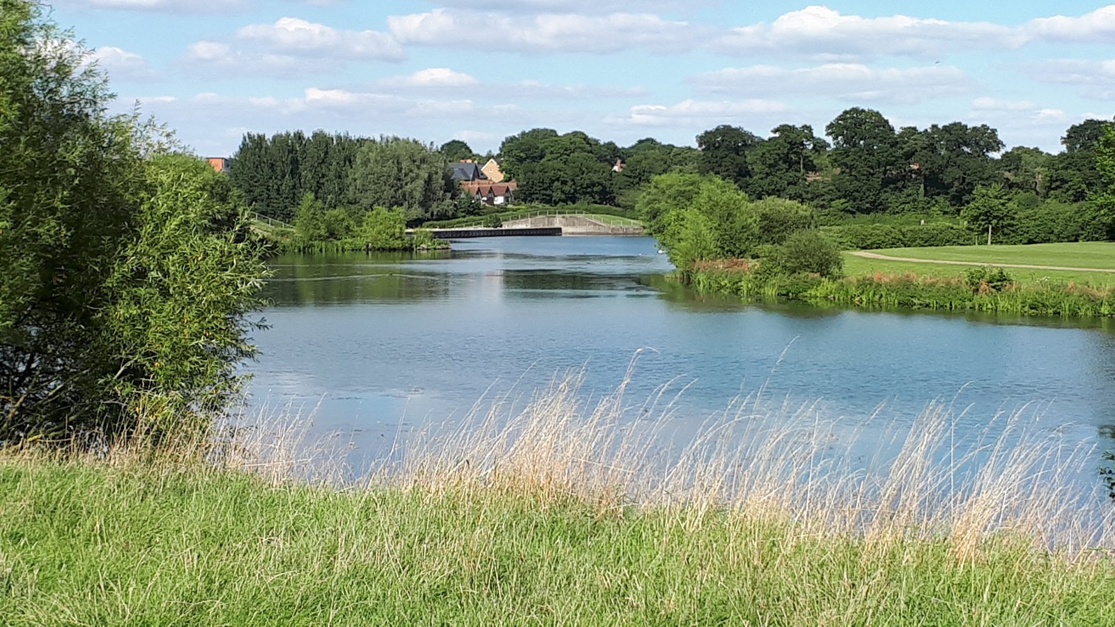 Caldecotte Lake lato Nord