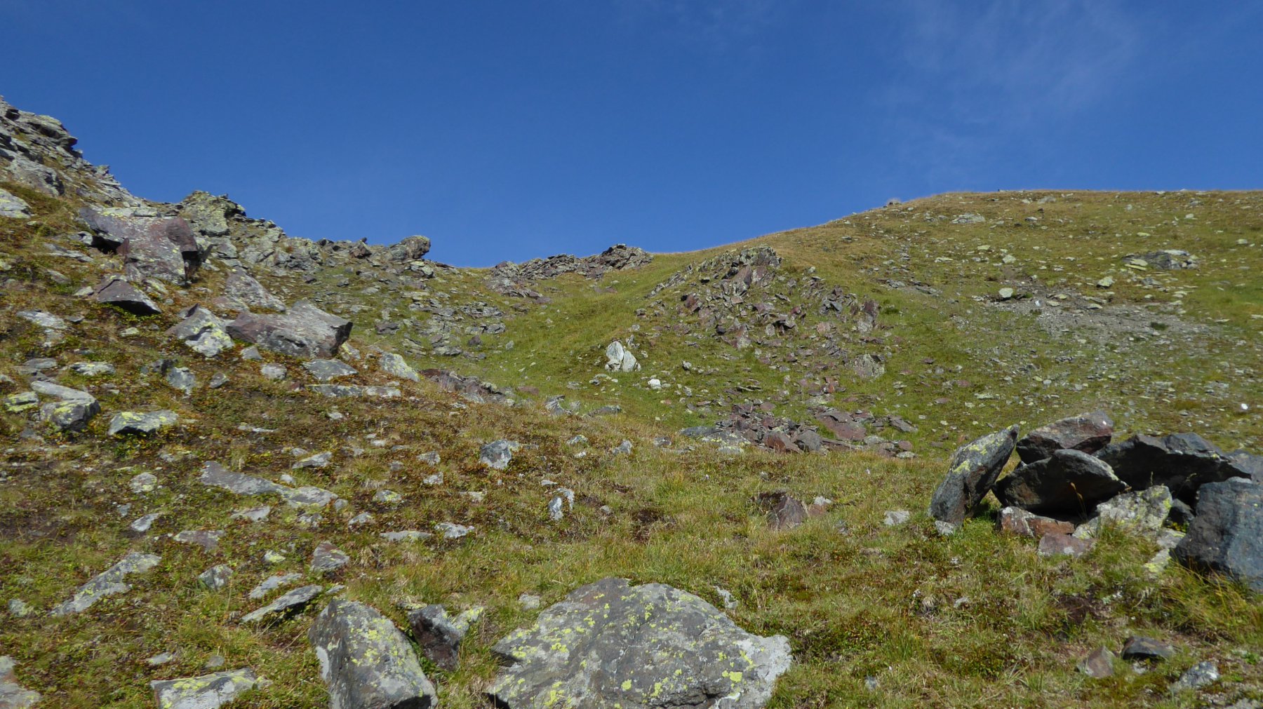 La sella del Monte Nero