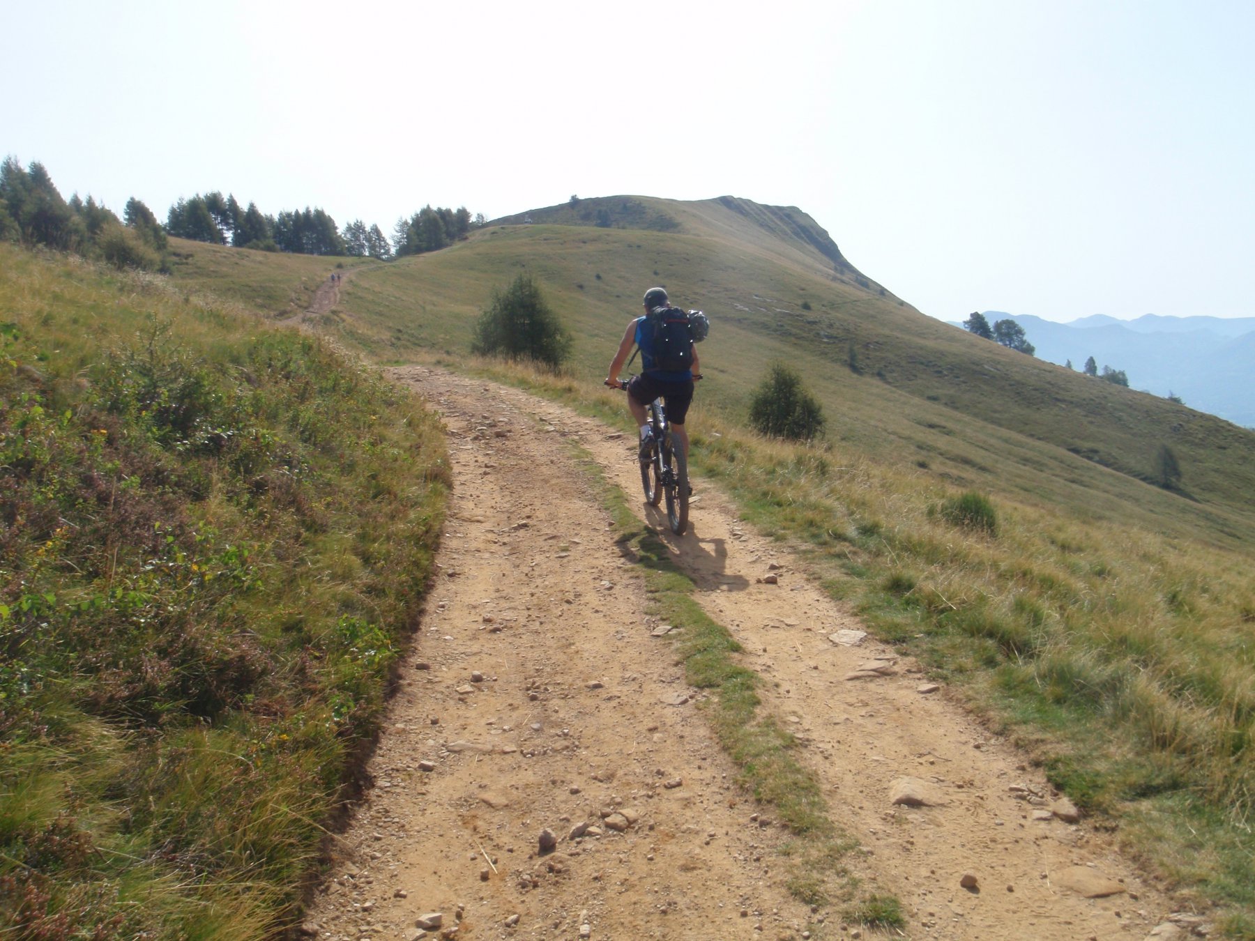 In avvicinamento alla cima 