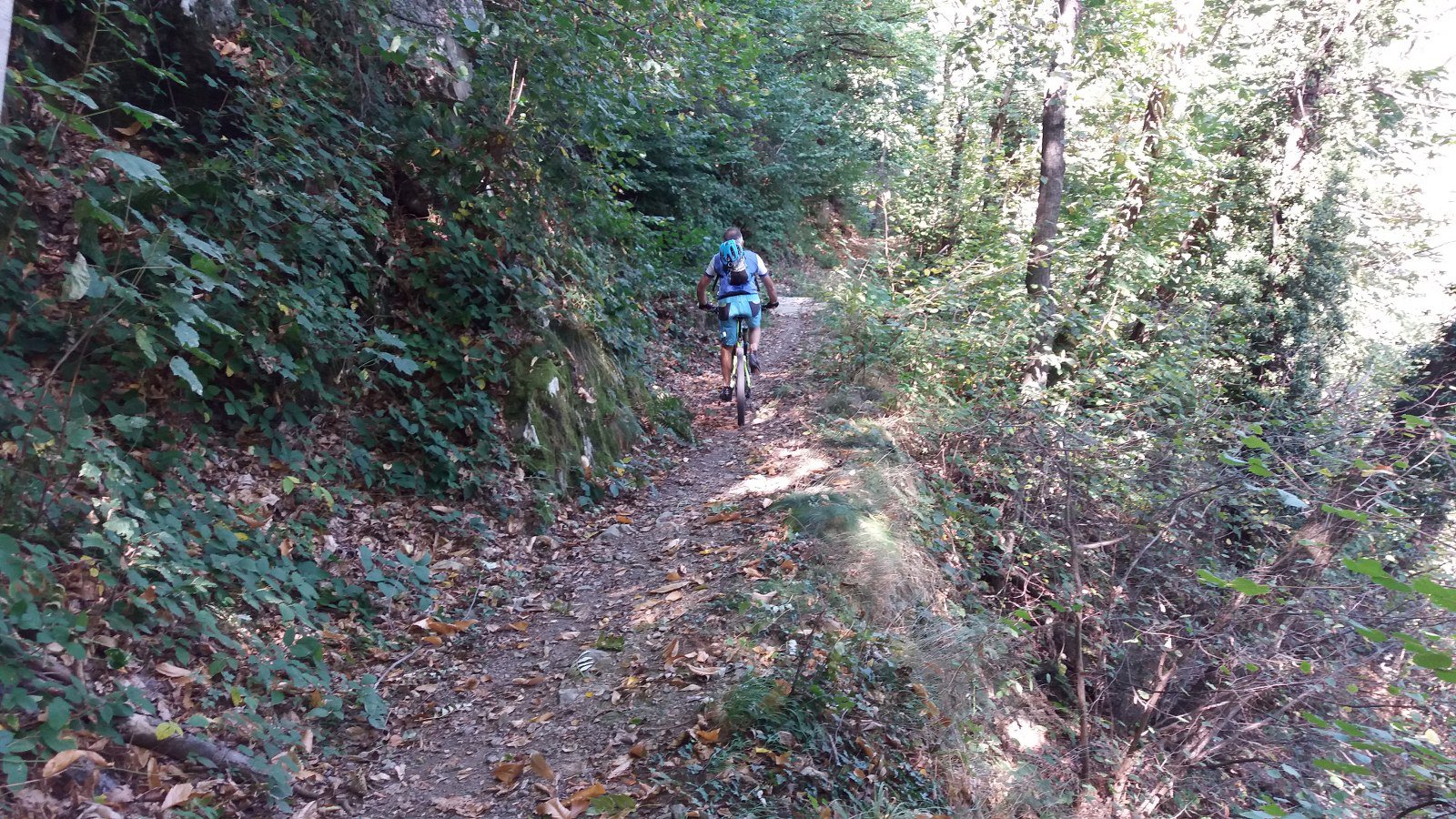 Il bel traverso dopo Giorda Sup.