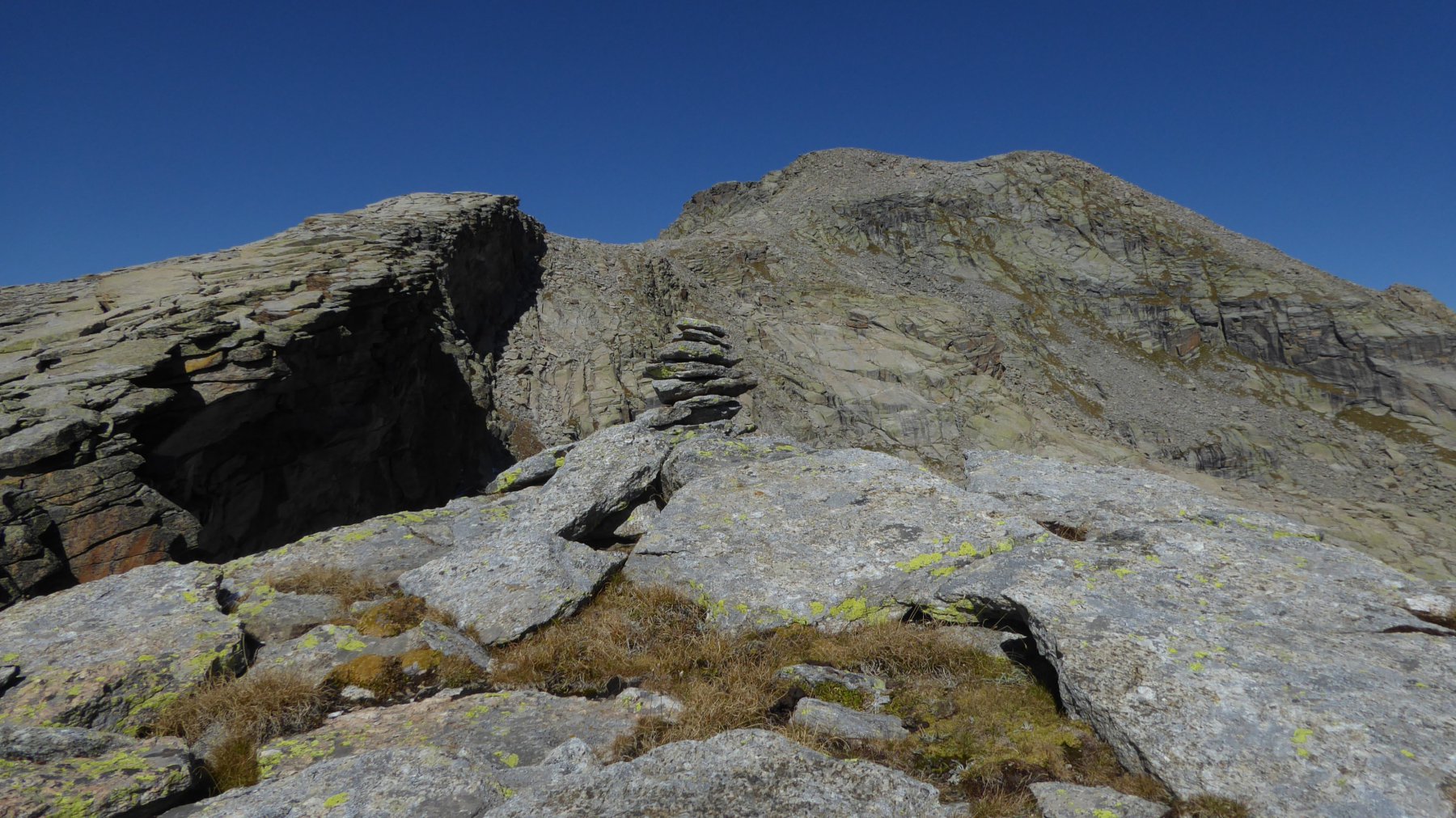 Ometto di vetta e antecima di Piata di Lasin