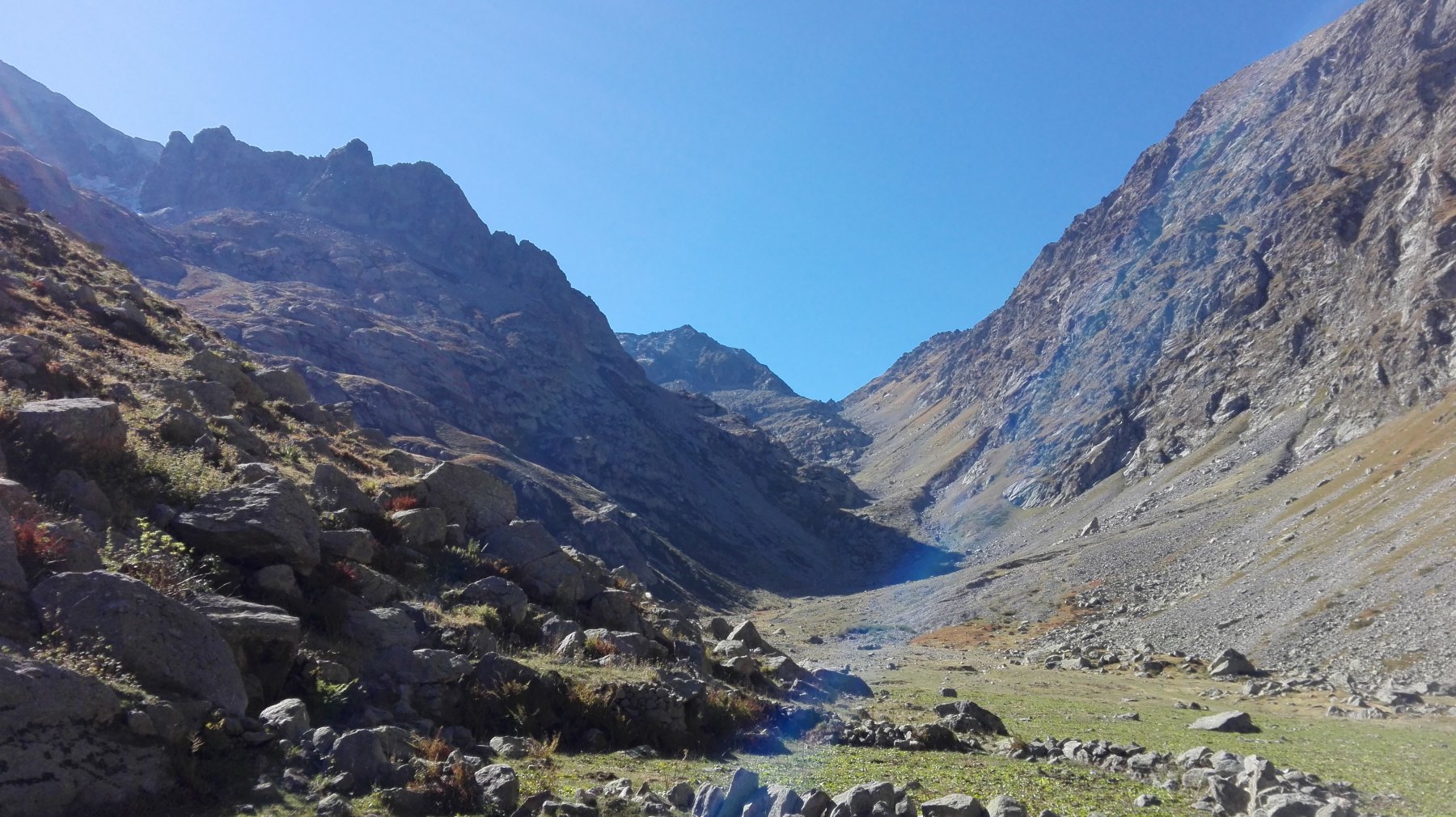 il Colle di Finestra dal gias del Prajet