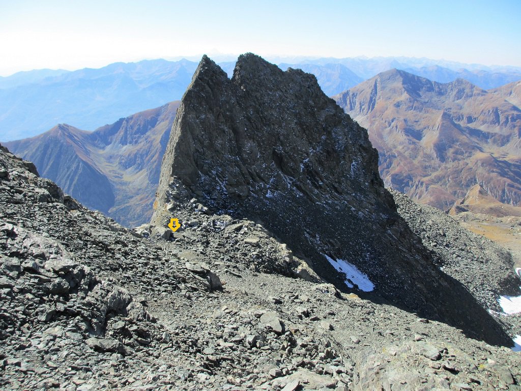 Cima Testa Nera e Colle  Barma della Ciavra( Colle due Teste in altra cartina )