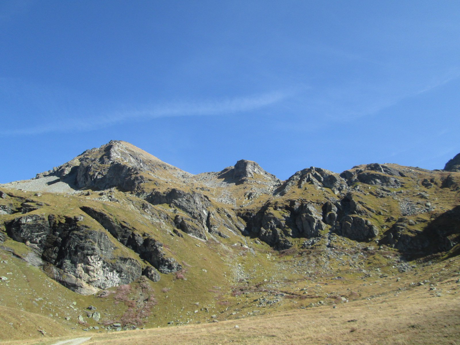 poco sotto il Rifugio Arp