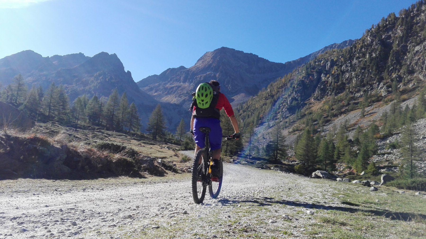 salendo al Pian della Casa