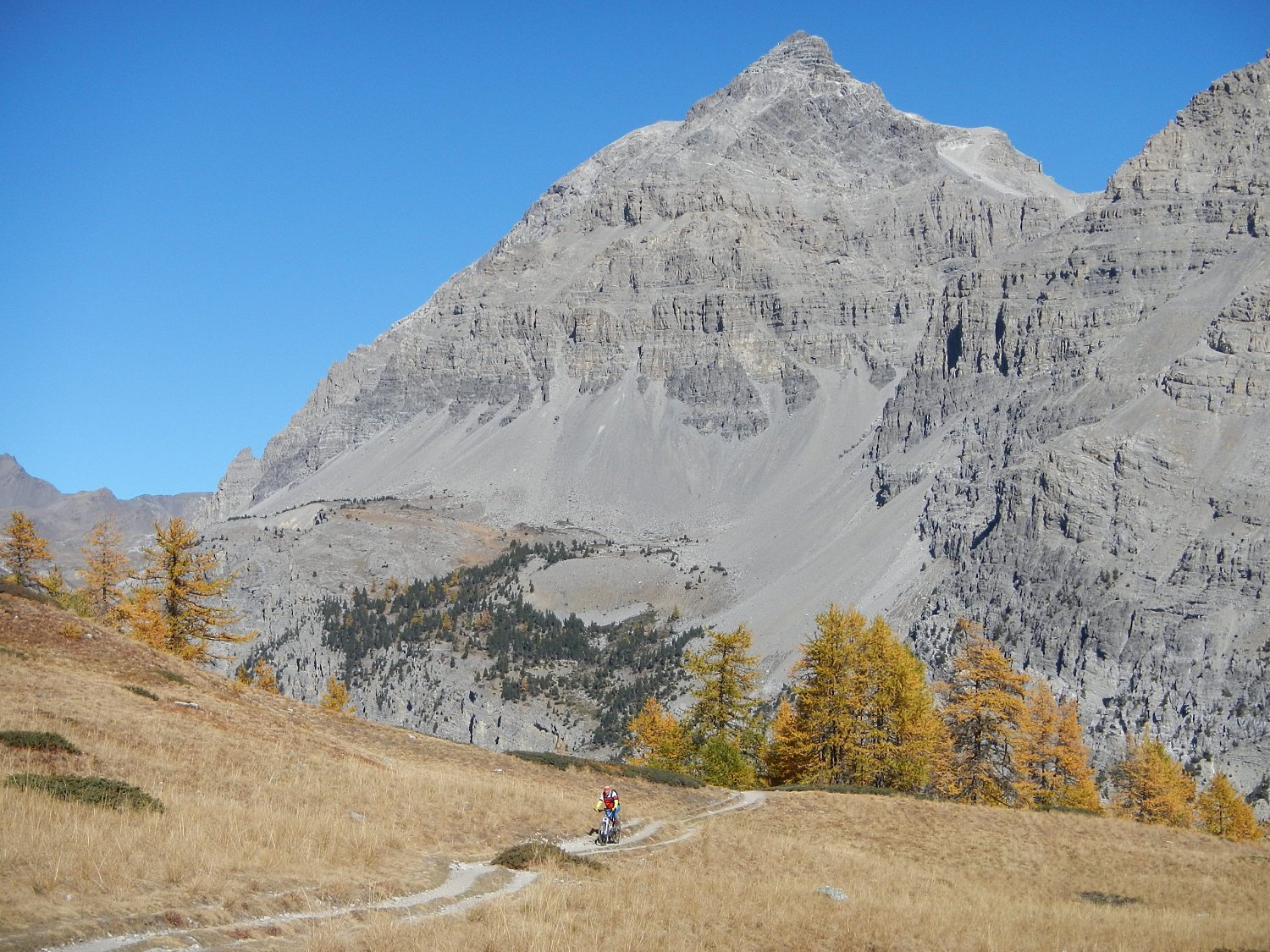 l'uscita dalla Comba di Miglia