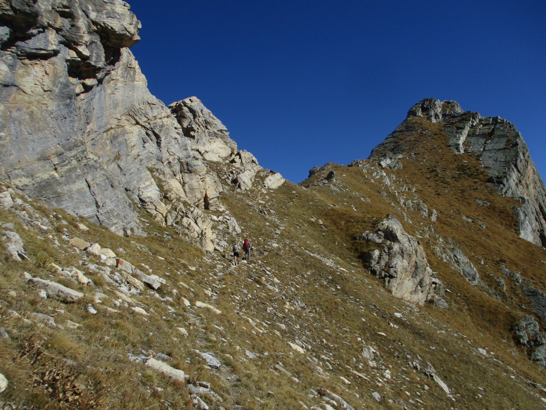 Inizio salita finale