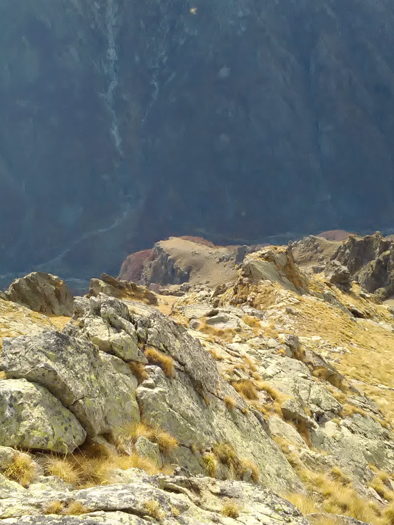 I prati del gias dalla cima 