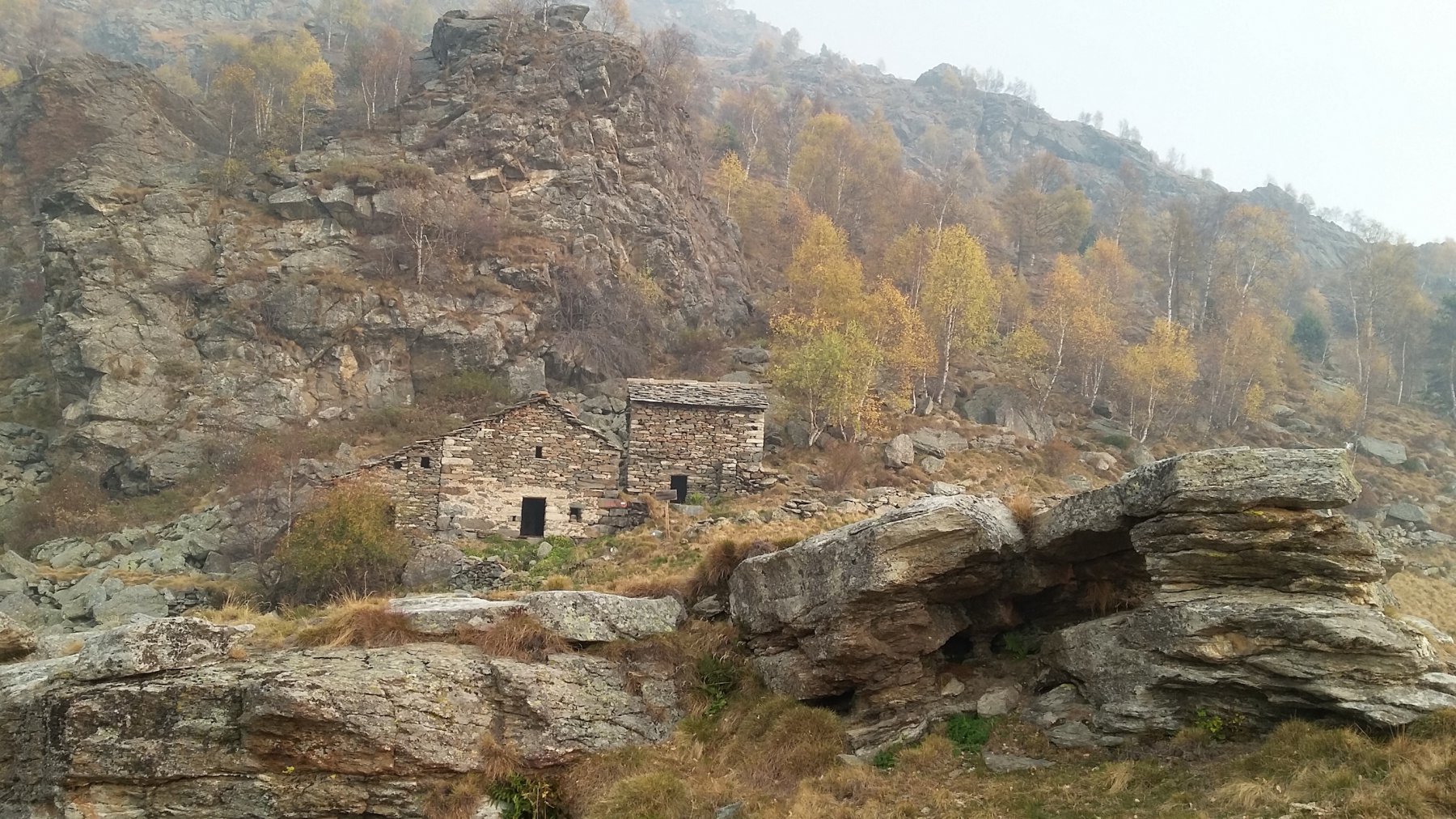 l'alpeggio delle incisioni rupestri