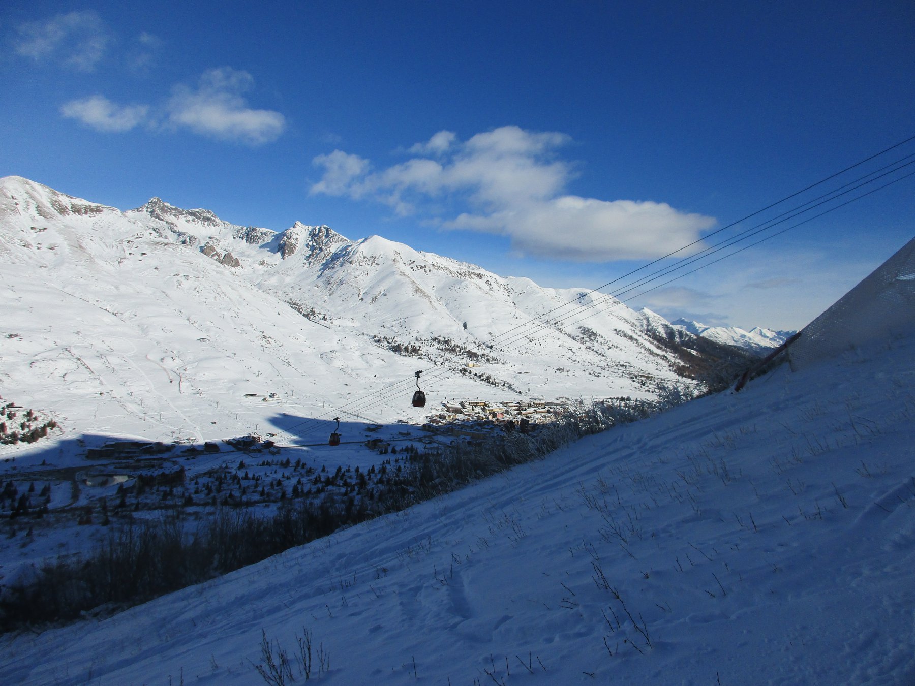 In salita sulla pista Paradiso