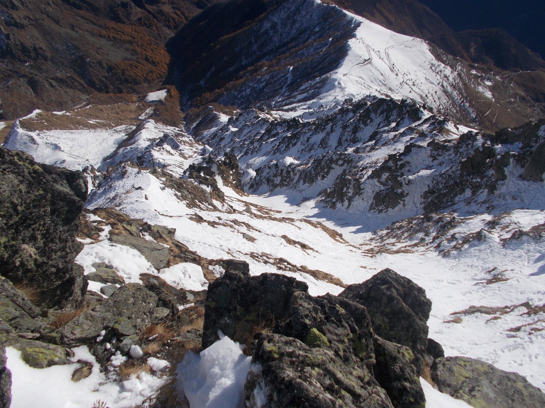il canale..dalla Punta Bruna..
