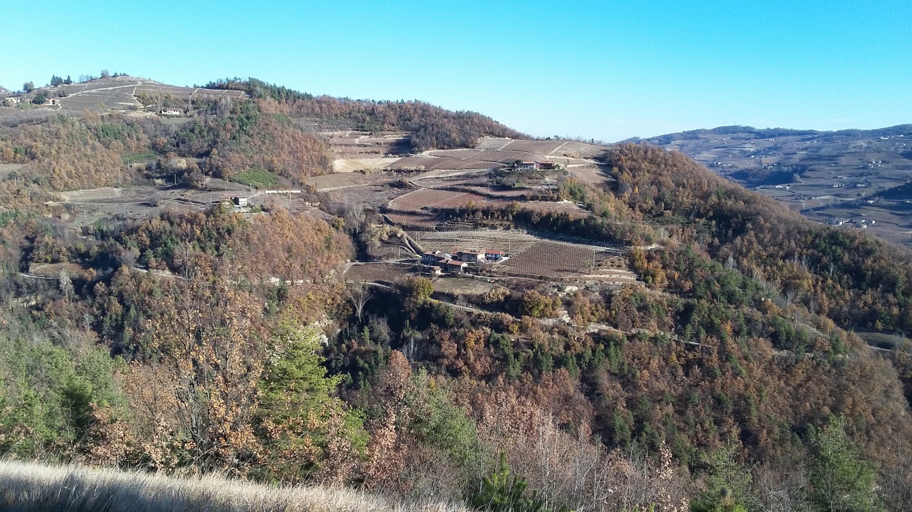 tardo autunno in alta Langa