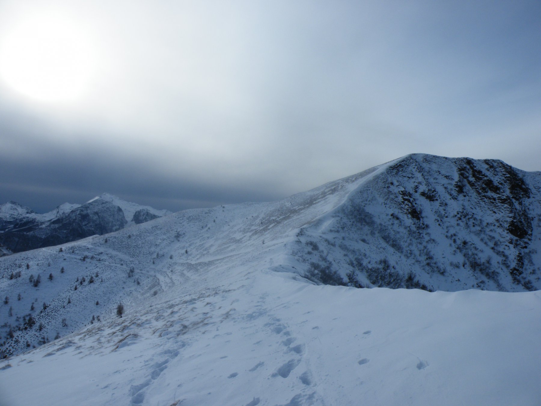 il Cornagiera visto da nord est