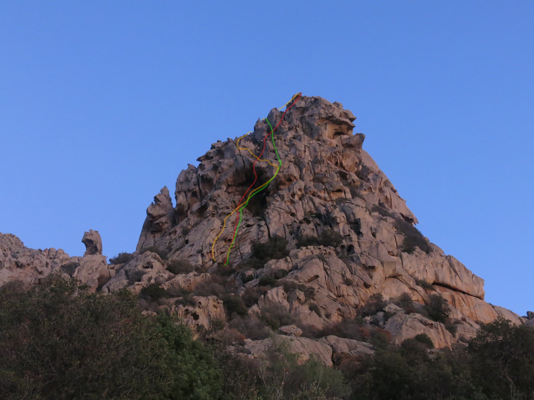 parete Nord Ovest della punta Balbacanu