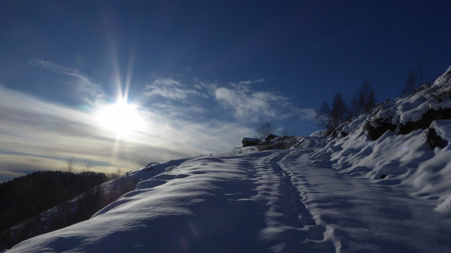 Verso l'Alpe Reis Pollin
