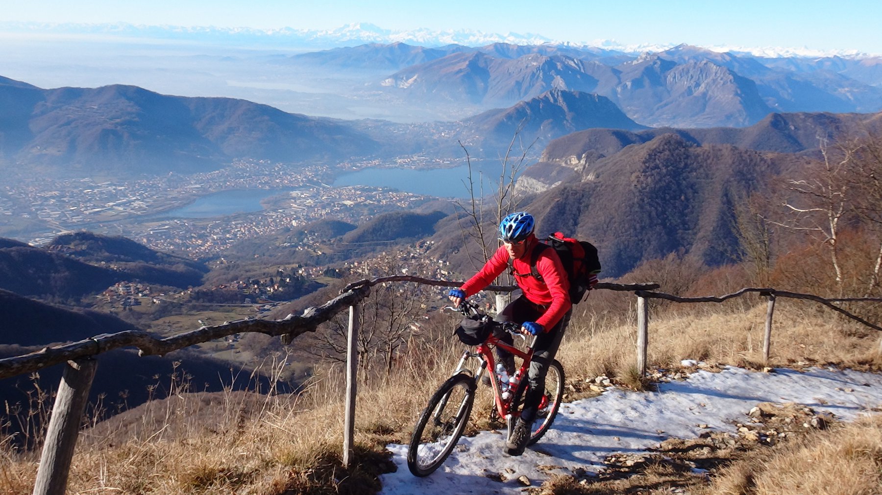 uscita poco sotto la cima
