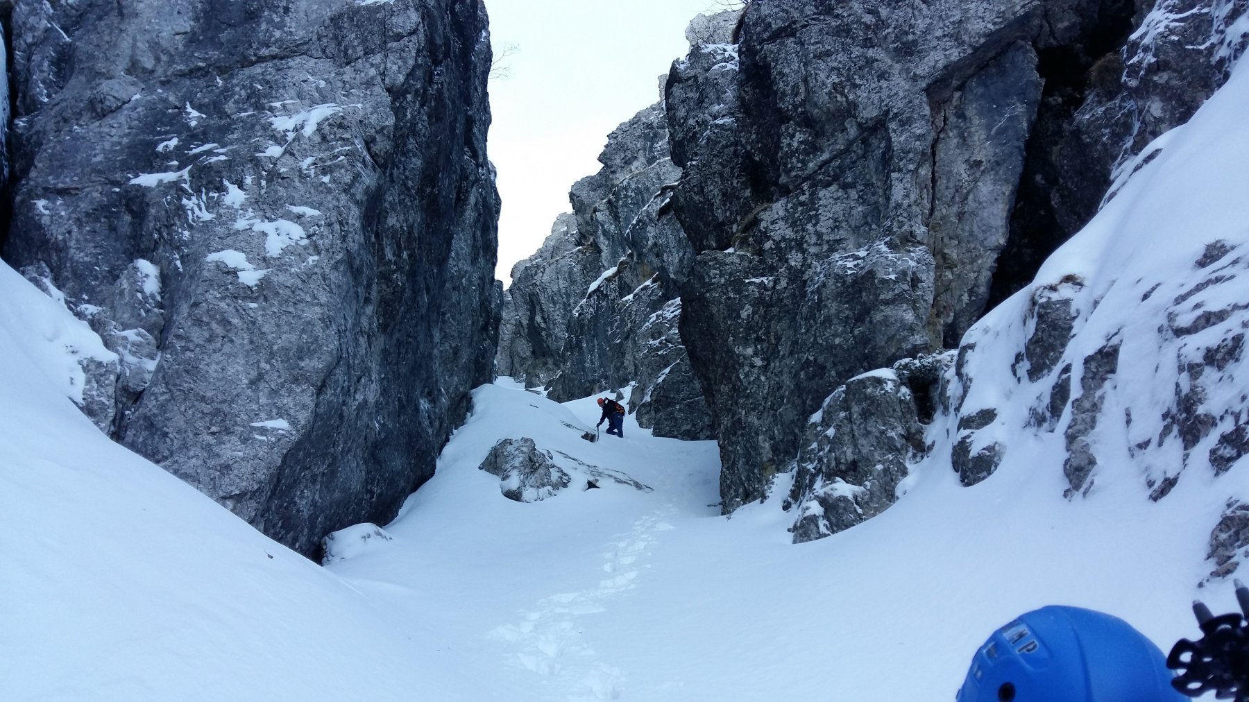 Stefano in pieno canale