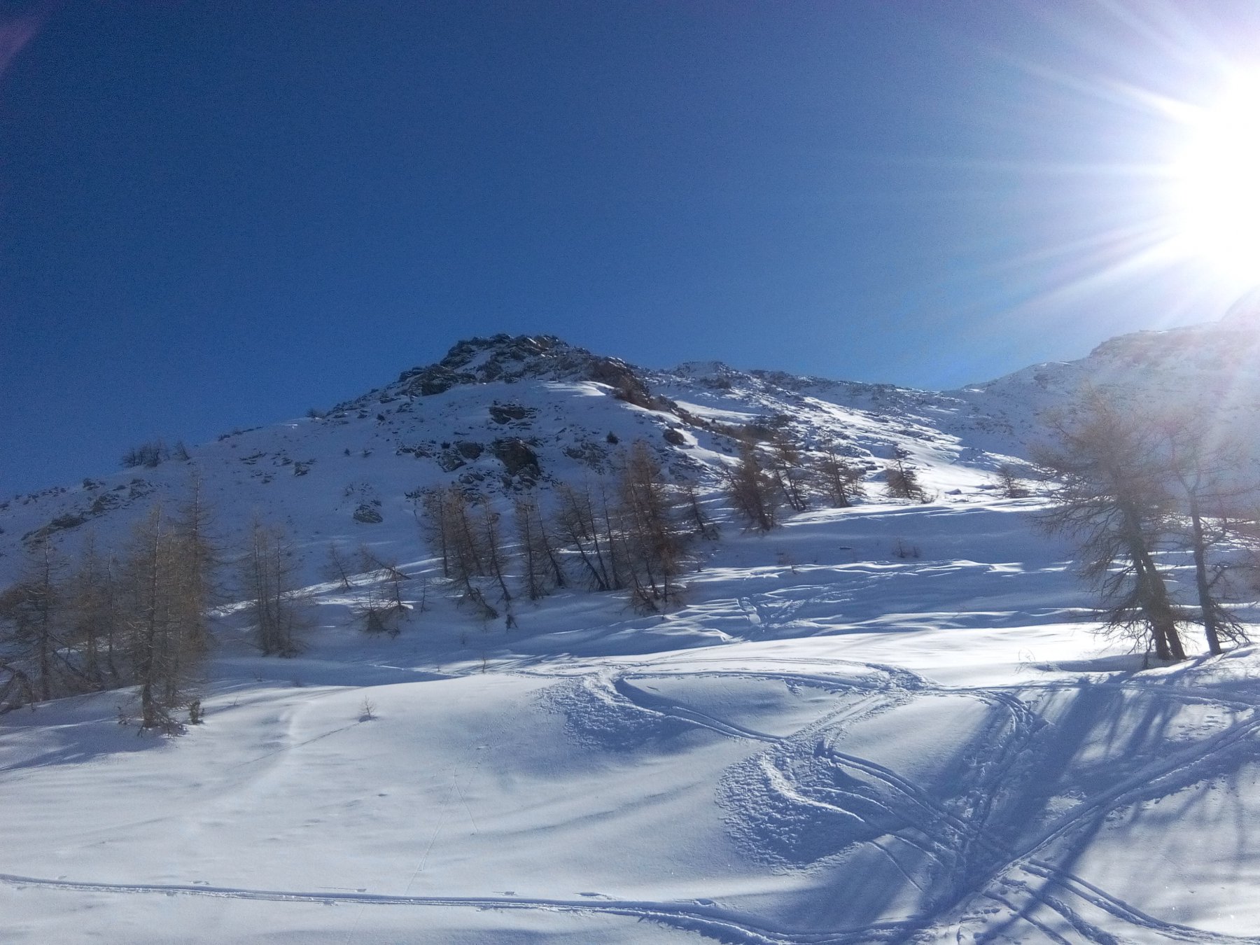 Parte alta in salita dal Truc